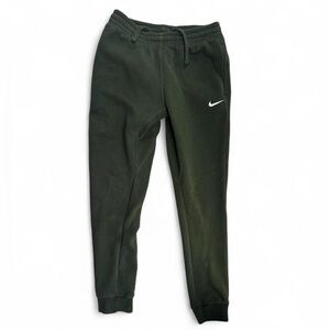 Nike Dark Olive Green Fleece Joggers